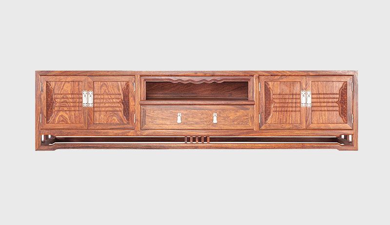 南岸刺猬紫檀电视柜低柜现代中式全实木电视柜客厅高低柜