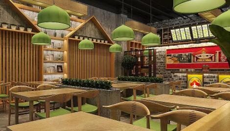 南岸如何设计中式快餐店打造中式风味